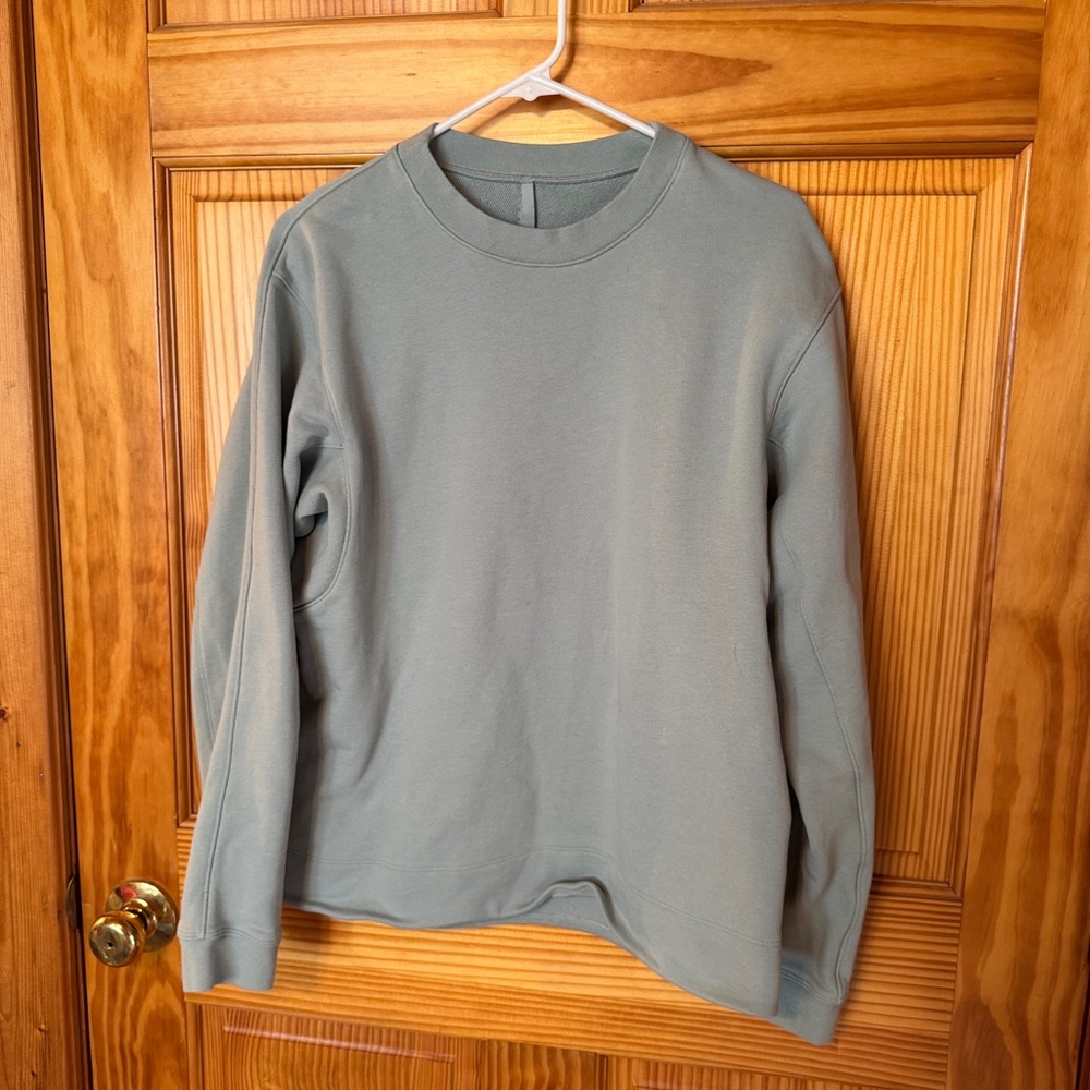 lululemon athletica Sage Green Crew Neck Sweatshirt